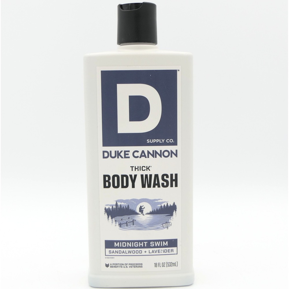 Duke Cannon Supply Co Thick Body Wash For Men Midnight Swim 18 fl oz